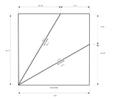 Ensemble de Marches d'angles en érable  2 pouces - Online Wood Worker