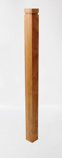 Demi Poteau d'escalier Zen-1 Chêne Blanc - Online Wood Worker
