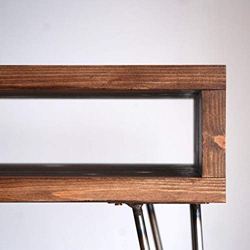 TV Stand media center console mid century modern Offered in several colors - Online Wood Worker