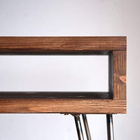 TV Stand media center console mid century modern Offered in several colors - Online Wood Worker