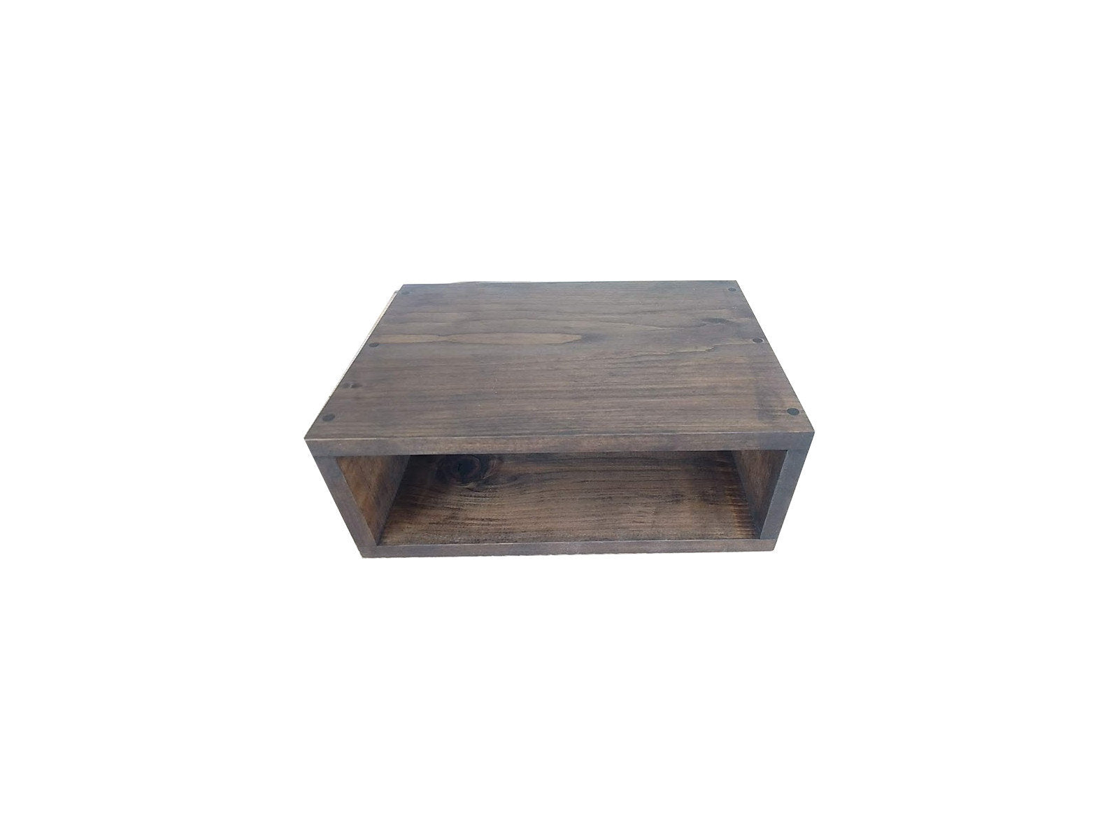 Floating nightstand bedside table made in solid wood Offered in several colors - Online Wood Worker