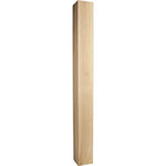 Poteau d'escalier Carré Chêne Blanc - Online Wood Worker